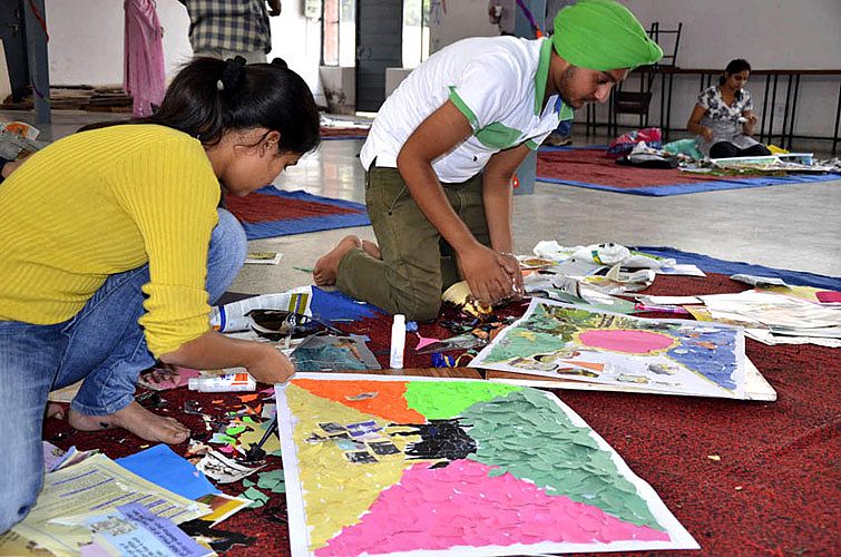 Painting competition in Youth Festival 2012