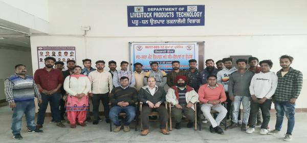 Vet Varsity Conducts Training on Value addition for small vendors on 28-02-2020