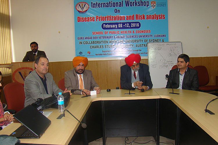 International workshop on disease prioritisation and risk analysis concludes at vet varsity on 12th Feb.,2016