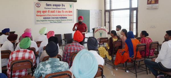 Krishi Vigyan Kendra,Tarn Taran Organizes One Day Farmers Awareness Camp