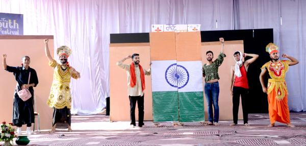 Skit competition in 12th Youth Festival on Dated 16-11-2023