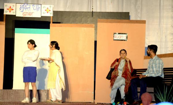 One Act Play competition in 12th Youth Festival on Dated 16-11-2023