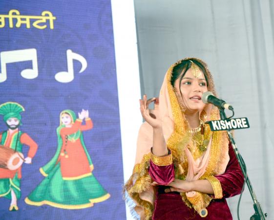 Folk Song Competition on 03-12-2024 in 13th Youth Festival