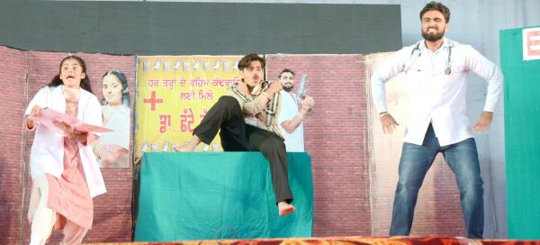 Skit Competition on 04-12-2024 in 13th Youth Festival