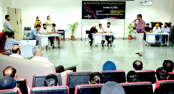 Quiz Competition on 13-10-2022 in 11th Youth Festival