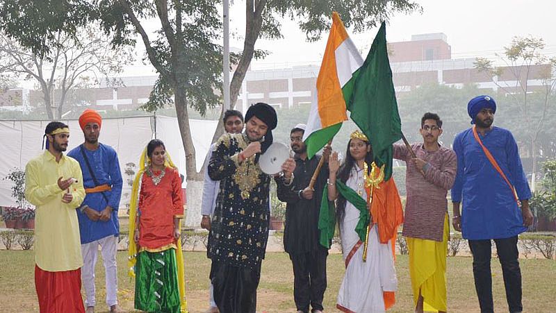 Celebration of Republic Day on 26-1-2016 