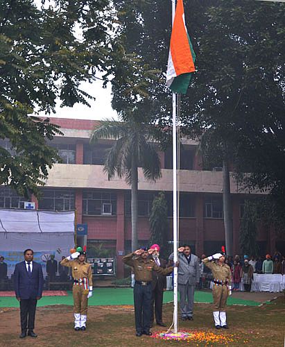 Celebration of Republic Day on 26-1-2018