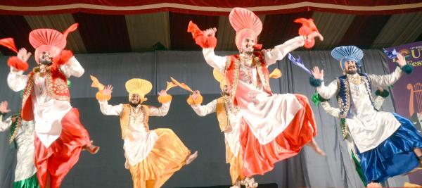 Folk Dance Male Competition on 05-12-2024 in 13th Youth Festival