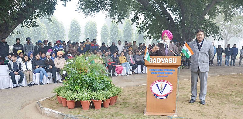 Celebration of Republic Day on 26-1-2018