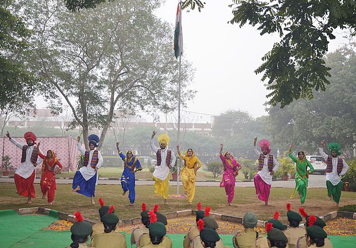 Celebration of Republic Day on 26-1-2018