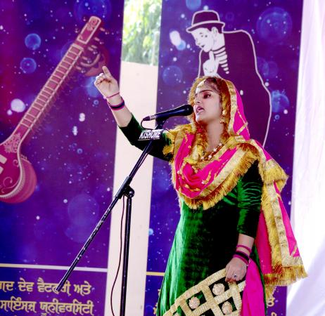 Folk Song competition in 12th Youth Festival on Dated 15-11-2023