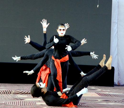 Mime competition in 12th Youth Festival on Dated 16-11-2023