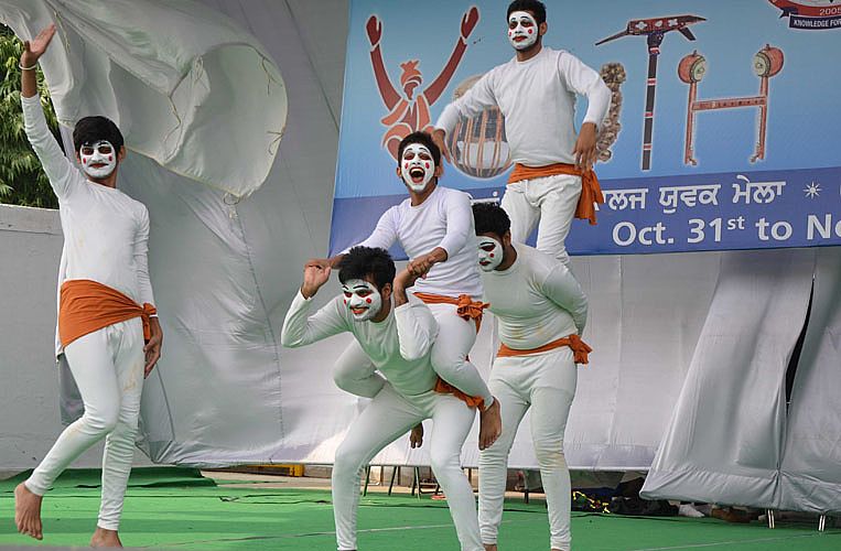 Mime event in 6th Inter College Youth Festival 201