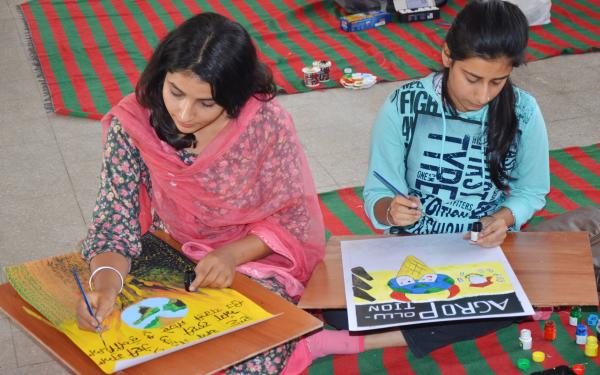 University Youth festival starts with brush, colours on 30-10-2018