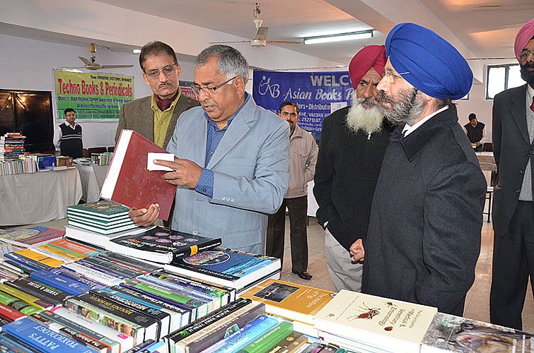 Book Exhibition organize on 5th & 6th Feb., 2014