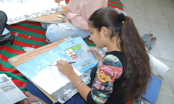 Collage Making Competition on 06-11-2019 in 10th Youth Festival 