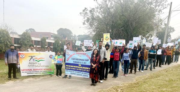 Vet Varsity organizes NSS camp on Youth for Green Initiative